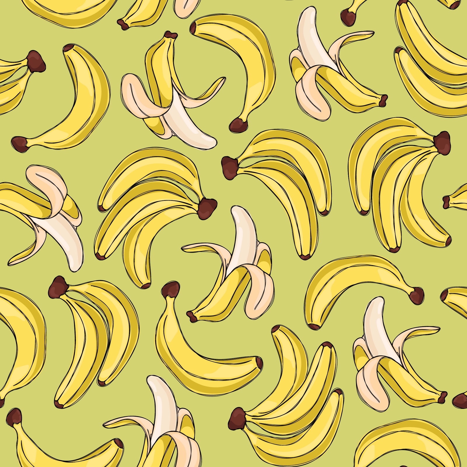 Juicy banana pattern